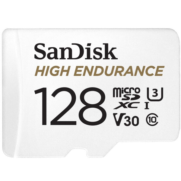 SanDisk High Endurance - 128 GB - MicroSDXC - Klasse 10 - UHS-I - 100 MB/s - 40 MB/s