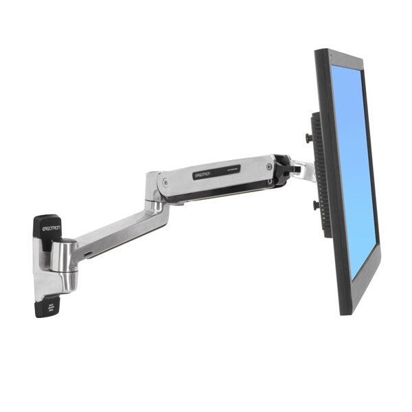 Ergotron LX Sit-Stand Wall Mount LCD Arm - 11,3 kg - 106,7 cm (42 Zoll) - 75 x 75 mm - 200 x 100 mm - Edelstahl