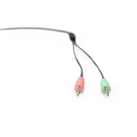 DIGITUS DA-12202 - Stereo Office Kopfhörer, On Ear, noise reduction Kabel 1,95 m,2x3,5mm Stereobuchsen