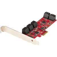 StarTech.com PCIe SATA Controller Karte - 10 Port SATA 3...