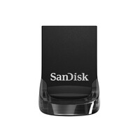 SanDisk Ultra Fit - 512 GB - USB Typ-A - 3.2 Gen 1 (3.1 Gen 1) - 130 MB/s - Ohne Deckel - Schwarz