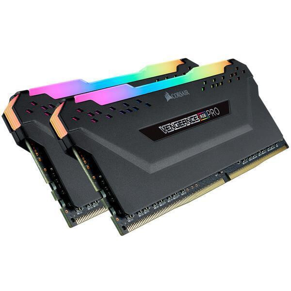 Corsair Vengeance CMW16GX4M2C3600C18 - 16 GB - 2 x 8 GB - DDR4 - 3600 MHz - 288-pin DIMM - Schwarz