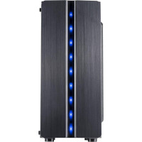 Inter-Tech 88881309 - Mini Tower - PC - Schwarz - ATX,ITX,uATX - Heimbüro - Blau