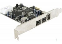 Delock PCI Express card FireWire A / B - Videoschnittkarte - PCI Express x1