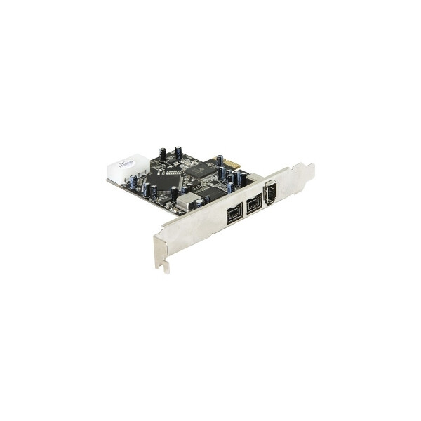 Delock PCI Express card FireWire A / B - Videoschnittkarte - PCI Express x1