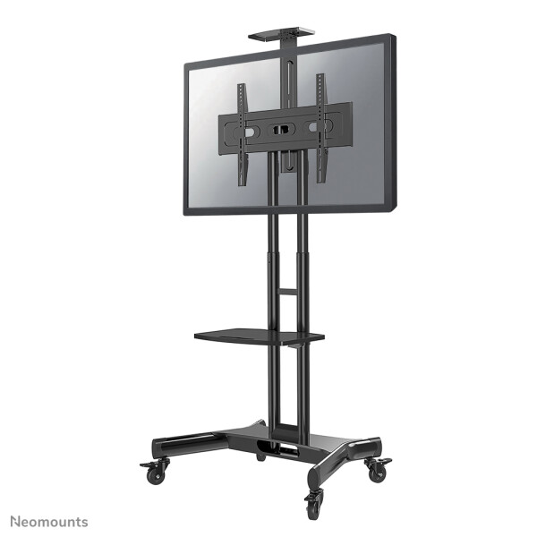 Neomounts NM-M1700BLACK TV-Trolley 32-75" - 50 kg - 81,3 cm (32") - 190,5 cm (75") - 200 x 200 mm - 600 x 400 mm - 1042 - 1542 mm