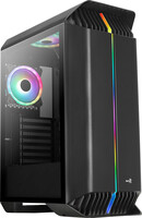 AEROCOOL ADVANCED TECHNOLOGIES Aerocool Gladiator Duo - Midi Tower - PC - Schwarz - ATX - micro ATX - Mini-ITX - ABS - SPCC - Gaming