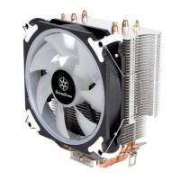 SilverStone AR12 RGB - Kühler - 12 cm - 700 RPM - 2200 RPM - 29 dB - 68,9 cfm