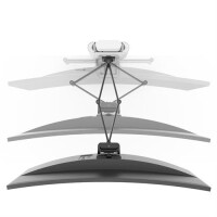 Ergotron TRACE 45-630-216 - Klemme - 9,8 kg - 96,5 cm (38") - 100 x 100 mm - Höhenverstellung - Weiß