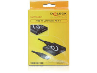 Delock USB 3.0 Card Reader All in 1 - CF - Speicherstick...