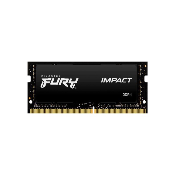 Kingston FURY 8GB 3200MT/s DDR4 CL20 SODIMM Impact - 8 GB - 1 x 8 GB - DDR4 - 260-pin SO-DIMM - Schwarz