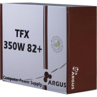 Inter-Tech TFX-350W - 350 W - 110 - 240 V - 50 - 60 Hz - 4 - 8 A - Aktiv - 26,4 W