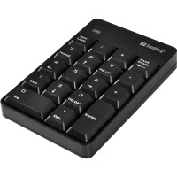 SANDBERG Wireless Numeric Keypad 2 - RF Wireless -...