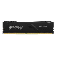 Kingston Fury Beast - DDR4 - Kit - 64 GB 2 x 32 GB - DIMM 288-PIN - 3600 MHz - 64 GB - DDR4