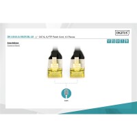 DK-1644-A-0025-BL-10 - CAT 6A S-FTP Patchkabel, Cu, LSZH...