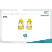 DK-1644-A-010-Y-10 - CAT 6A S-FTP Patchkabel, Cu, LSZH...