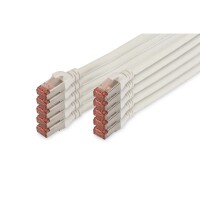 DK-1644-010-WH-10 - CAT 6 S-FTP Patchkabel, Cu, LSZH AWG...