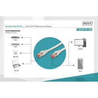 DK-1644-010-WH-10 - CAT 6 S-FTP Patchkabel, Cu, LSZH AWG...