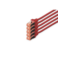 DIGITUS DK-1644-100-R-5 - CAT 6 S-FTP Patchkabel, Cu,...