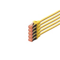 DK-1644-100-Y-5 - CAT 6 S-FTP Patchkabel, Cu, LSZH AWG...