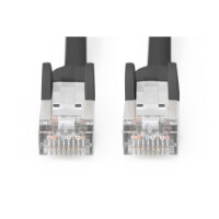 DIGITUS DB-160144-030-S - Patchkabel, CAT6, RJ45 St/St, 3.0m, S-FTP, AWG 27/7, LSZH, sw