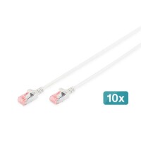 DIGITUS - DK-1617-020S-10 - CAT 6 U-UTP Slim Patchkabel,...