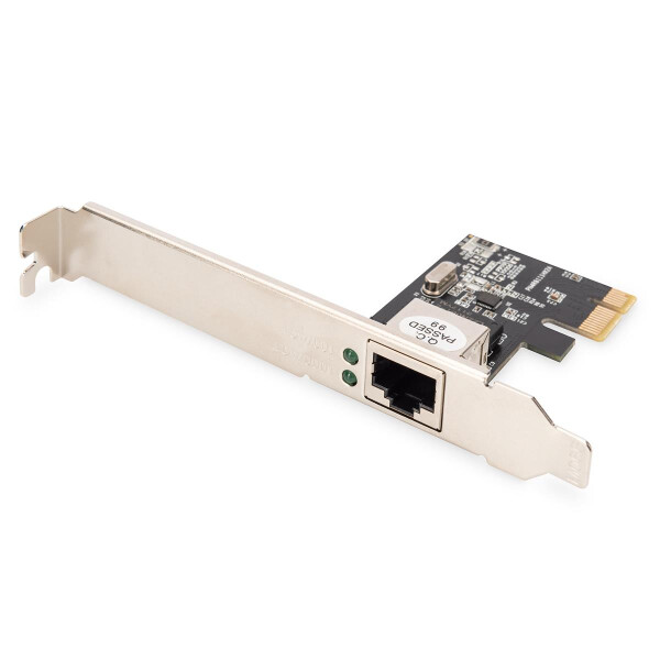 DIGITUS DN-10130-1 - Gigabit Ethernet PCI Express Karte 32-Bit, Low-Profile-Halterung,Realtek RTL8111H