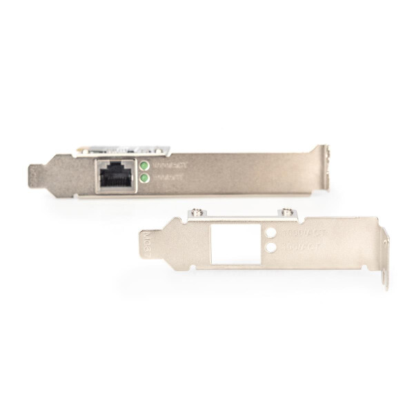 DIGITUS DN-10130-1 - Gigabit Ethernet PCI Express Karte 32-Bit, Low-Profile-Halterung,Realtek RTL8111H