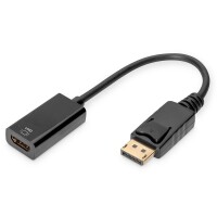 DIGITUS DB-340415-002-S - DisplayPort Adapterkabel, DP -...