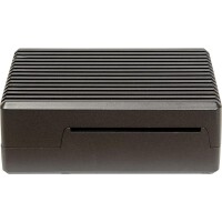 Inter-Tech 88887359 - Hülle - Raspberry Pi - Raspberry Pi - Schwarz - Aluminium - 90 mm