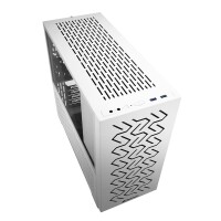 Sharkoon MS-Z1000 - Micro Tower - PC - Weiß - micro ATX - Mini-ITX - Gaming - 13,5 cm
