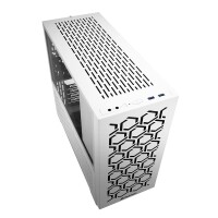 Sharkoon MS-Y1000 - Micro Tower - PC - Weiß - micro ATX - Mini-ITX - Gaming - 13,5 cm