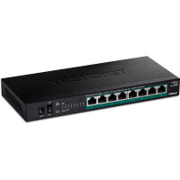 TRENDnet 8-Port Unmanaged 2.5G PoE+ Switch - Switch - 8-Port