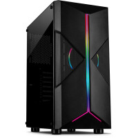 Inter-Tech IT-3306 CAVY - Tower - PC - Acryl - Schwarz -...