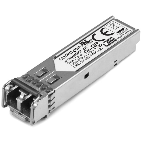 StarTech.com Cisco GLC-SX-MMD kompatibel SFP Transceiver Modul - 1000BASE-SX - Faseroptik - 1250 Mbit/s - SFP - LC - SX - 550 m