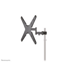 Neomounts FL40-450BL14 TV-Stangenhalterung 32-55" - Durchm. 28-50 mm - volle Bewegung - 75 x 75 mm - 400 x 400 mm - -15 - 10° - 0 - 180° - Stahl - Schwarz