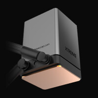 Alseye X360 - All-in-One-Flüssigkeitskühler - 12 cm - Schwarz - Grau