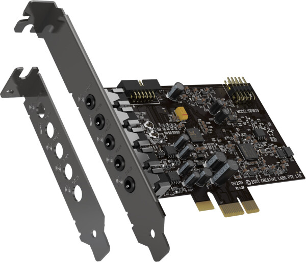 Creative Labs Sound blaster audigy fx v2 - 5.1 Kanäle - Eingebaut - 24 Bit - 120 dB - PCI-E