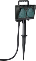 Brennenstuhl 1154430 - Schwarz - IP44 - 230 V - 16 A