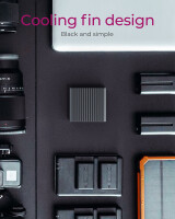 ICY BOX IB-CR404-C31 - CFast 2.0 - Schwarz - 10000 Mbit/s...