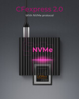 ICY BOX IB-CR404-C31 - CFast 2.0 - Schwarz - 10000 Mbit/s - Aluminium - Leistung - 59 mm