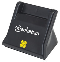 Manhattan USB 2.0 Smartcard-/SIM-Kartenlesegerät mit...