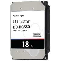 WD Ultrastar DC HC550 - 18 TB - 7200 RPM - 512 MB -...