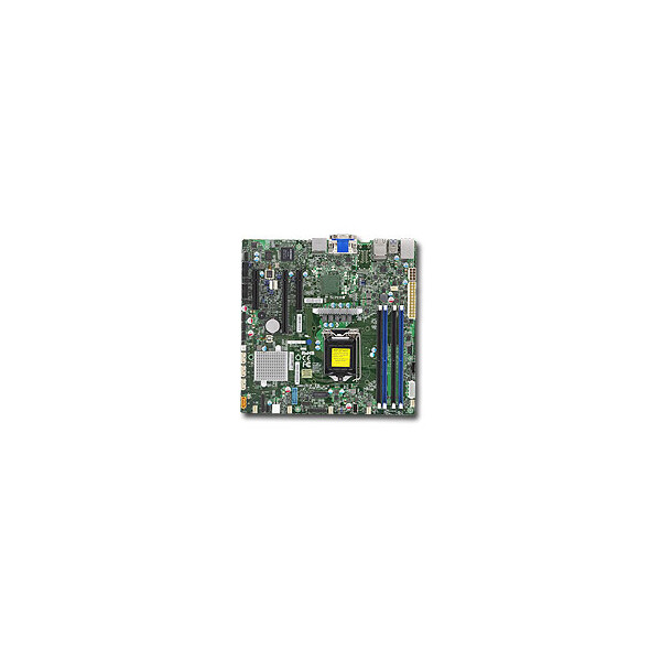 Supermicro X11SSZ-QF - Mainboard - Mikro-ATX