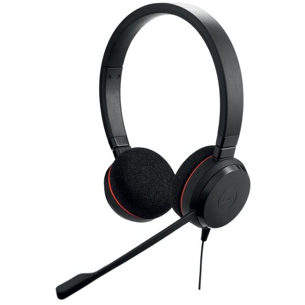 Jabra Evolve 20 Stereo / Mono - Kabelgebunden - Büro/Callcenter - 150 - 7000 Hz - 171 g - Kopfhörer - Schwarz