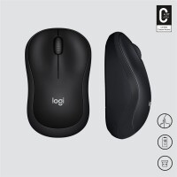Logitech M220 Silent - Maus - optisch