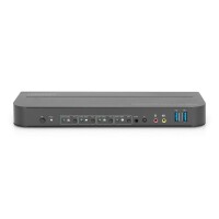 DIGITUS DS-12890 - KVM Switch, 4x1,DP, DP/HDMI Out,USB 4Kx2K@60Hz