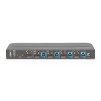 DIGITUS DS-12890 - KVM Switch, 4x1,DP, DP/HDMI Out,USB 4Kx2K@60Hz
