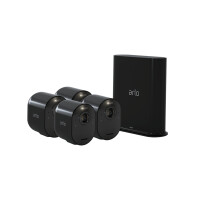 ARLO GEN5 WIRE-FREE 4-CAM KIT BLK 3-M