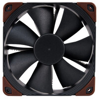 Noctua NF-F12 IndustrialIPPC-2000 - Ventilator - 12 cm - 2000 RPM - 121,8 m³/h - Schwarz - Braun